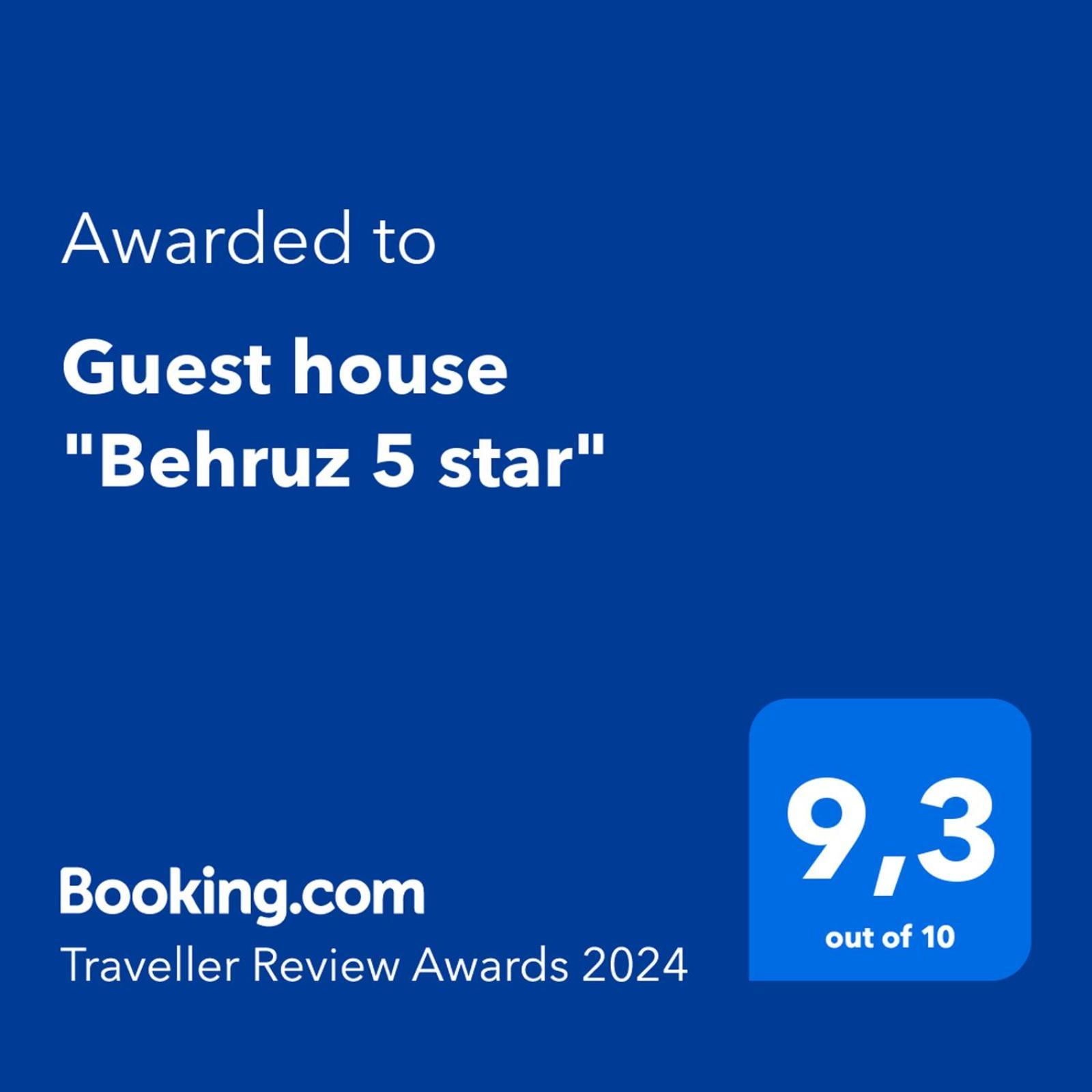 Guest House "Behruz 5 Star" Szamarkand Kültér fotó